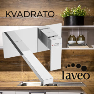 BLQ022P Kvadrato Laveo Kuchinox խառնիչ լվացարանի