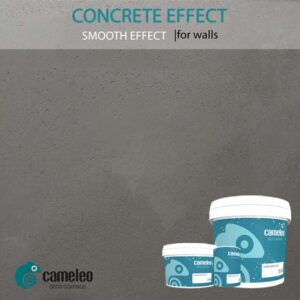 Concrete effect smooth effect for walls Cameleo