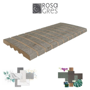 Rosa Gres Mistery Blue Stone Flex 245 FL